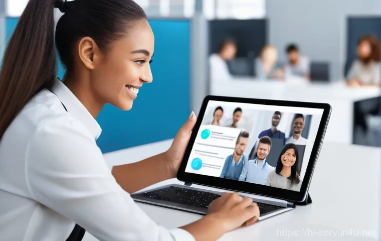 서비스관리사와 최신 고객 관리 기술 - Prompt: The Empathetic Service Manager**

"A warm and approachable female customer service manager, ...