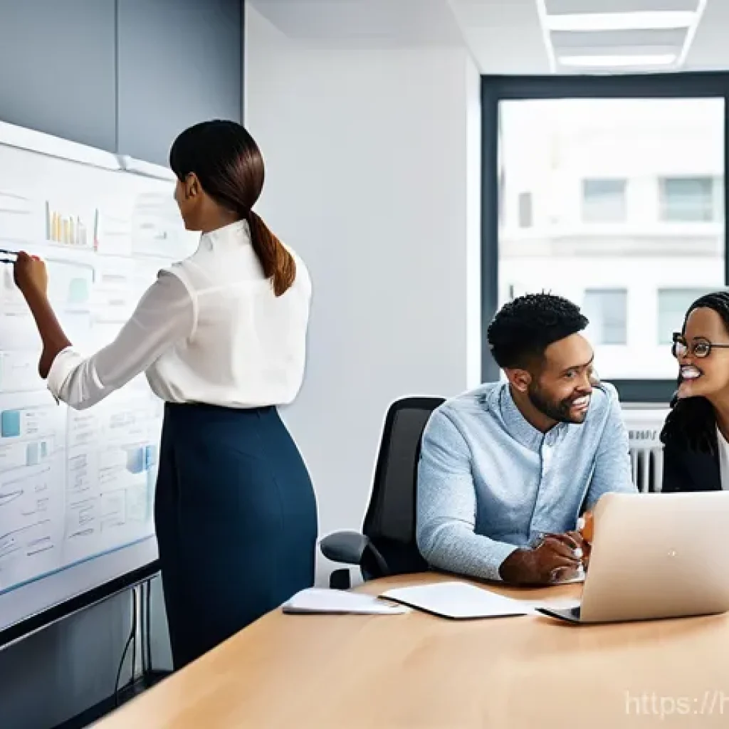 서비스관리사와 온라인 자격증 강좌 후기 - **Prompt:** A diverse group of young, motivated professionals, both men and women, ranging from thei...