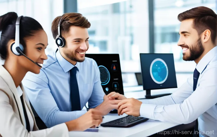 서비스관리사와 성공적인 직무 전환 사례 - **Prompt 1: The Aspiring Service Manager's Journey**
    "A visually compelling image depicting a di...