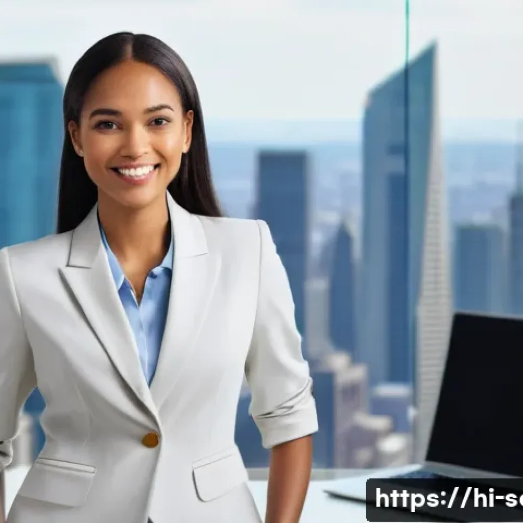 서비스관리사와 자격증 응시 후기 - **Prompt:** A confident and accomplished young professional, approximately 30-35 years old, of diver...