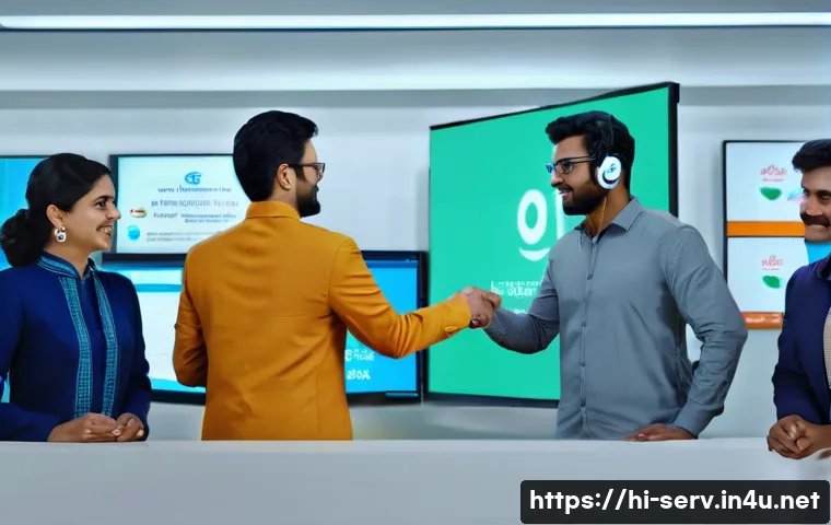 서비스관리사 필수 용어 정리 - A modern Indian customer service center scene focused on a professional female service manager of So...